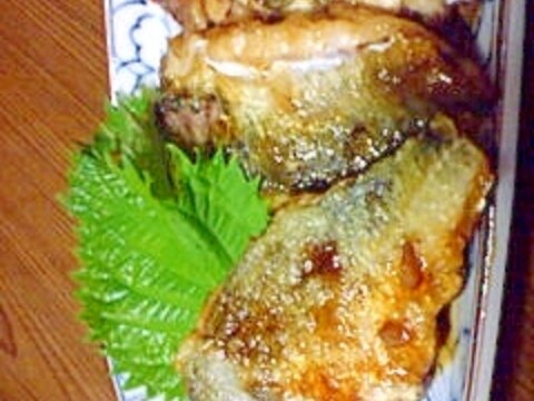 お魚食べやすく！アジの蒲焼